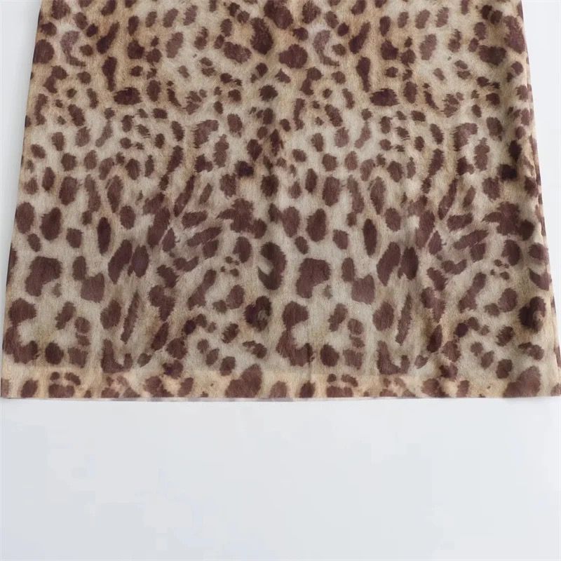 Combo set LEO Print SKIRT & TOP